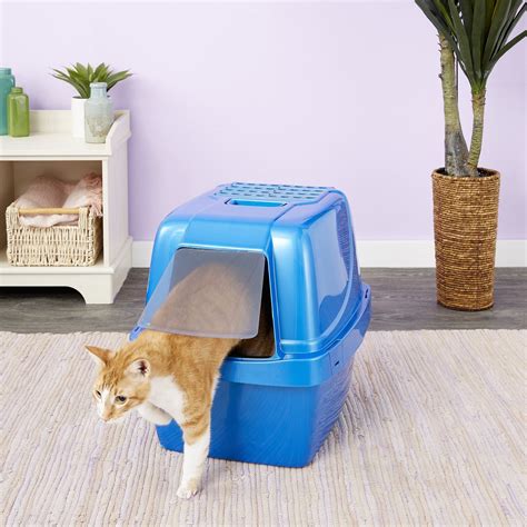 metal sifting litter box|enclosed sifting cat litter box.